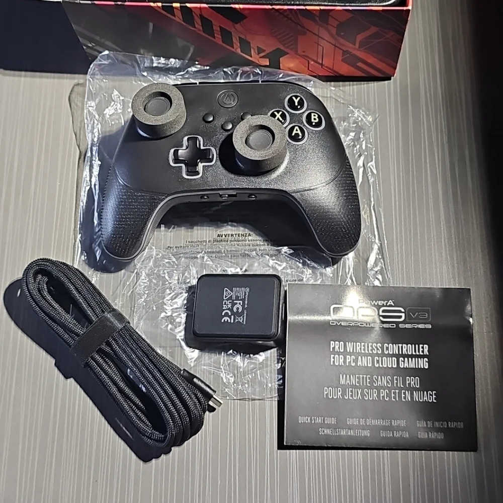 PowerA OPS v3 Pro Wireless Controller‎ for PC and Cloud Gaming NEW (Open Box)